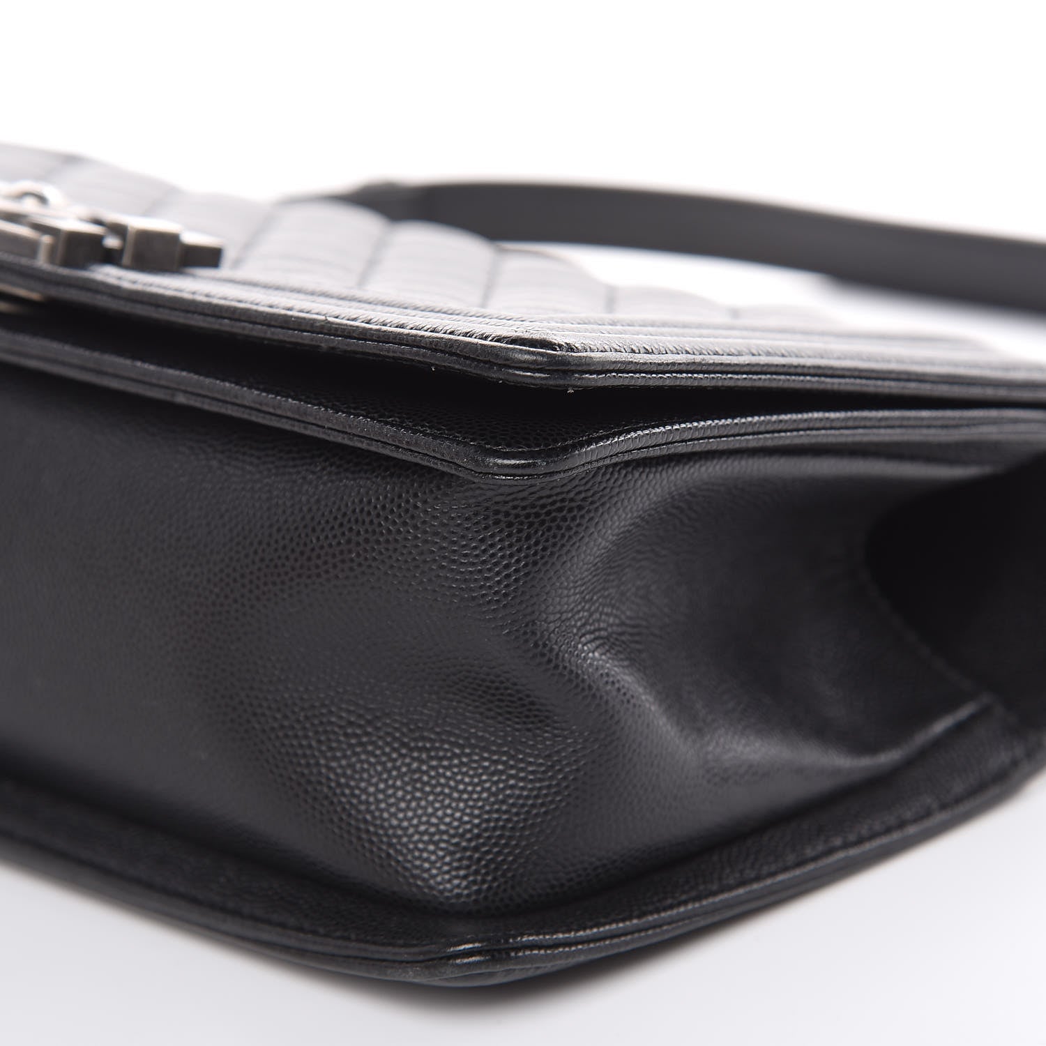 Chanel Caviar Quilted Medium Boy Flap Black 9 of 14