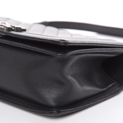 Chanel Caviar Quilted Medium Boy Flap Black 9 of 14