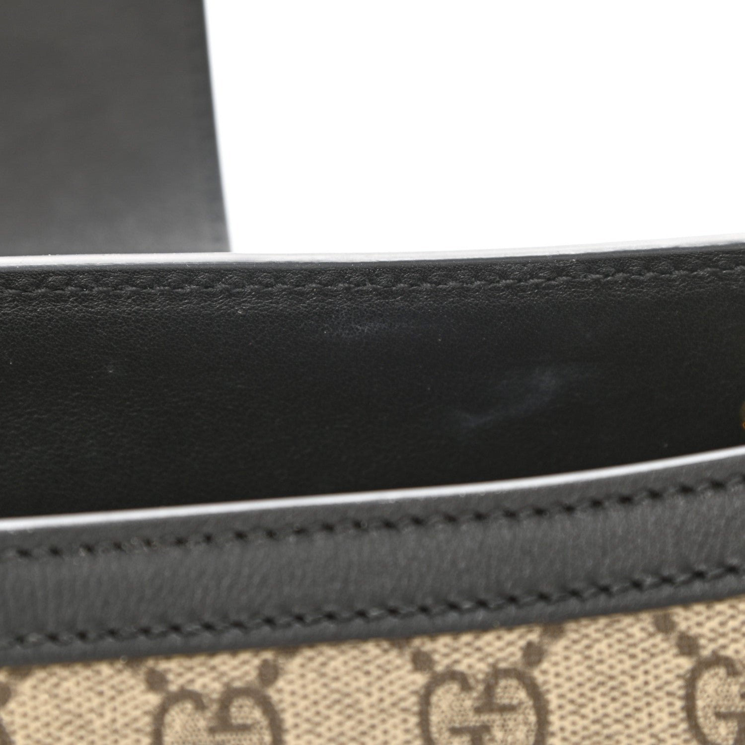 Gucci GG Supreme Monogram Medium Padlock Tote Black 11 of 11