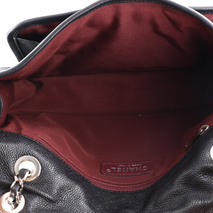 Chanel Caviar Quilted Medium French Riviera Flap Black 5 of 10