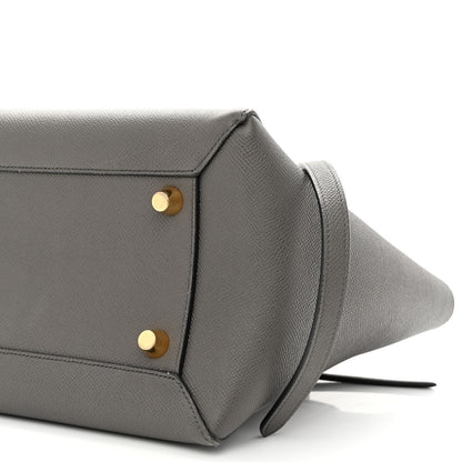 Celine Grained Calfskin Mini Belt Bag Grey 9 of 9