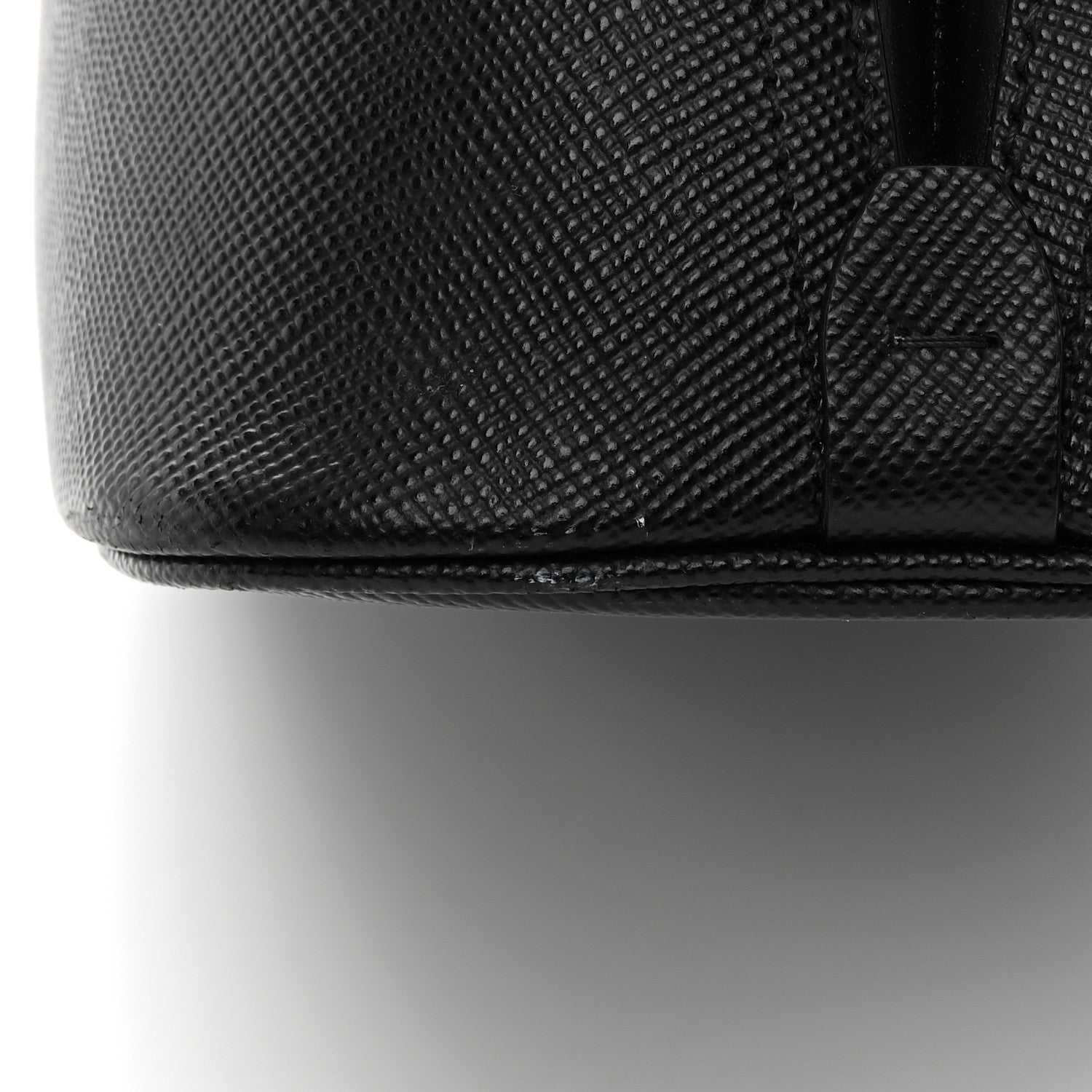 Prada Saffiano Cuir Small Matinee Tote Black 13 of 15