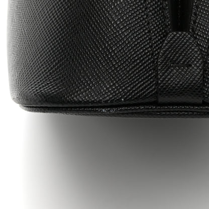 Prada Saffiano Cuir Small Matinee Tote Black 13 of 15