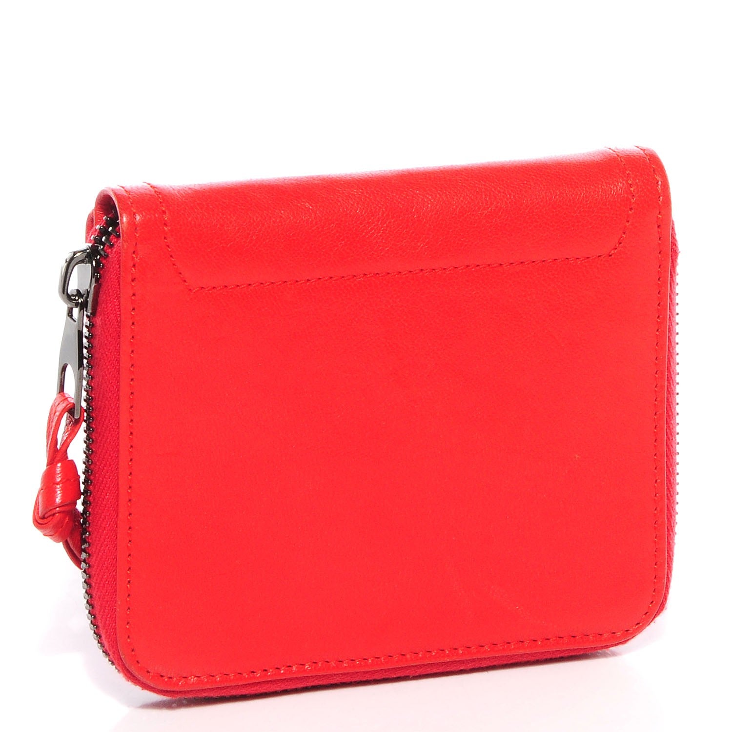 Proenza Schouler Leather PS1 Small Zip Wallet Poppy 3 of 9