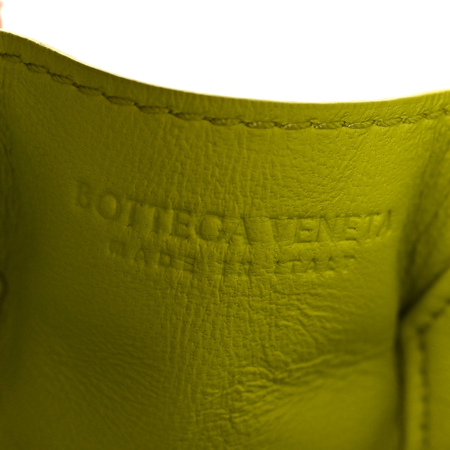 Calfskin The Whirl Bag Yellow