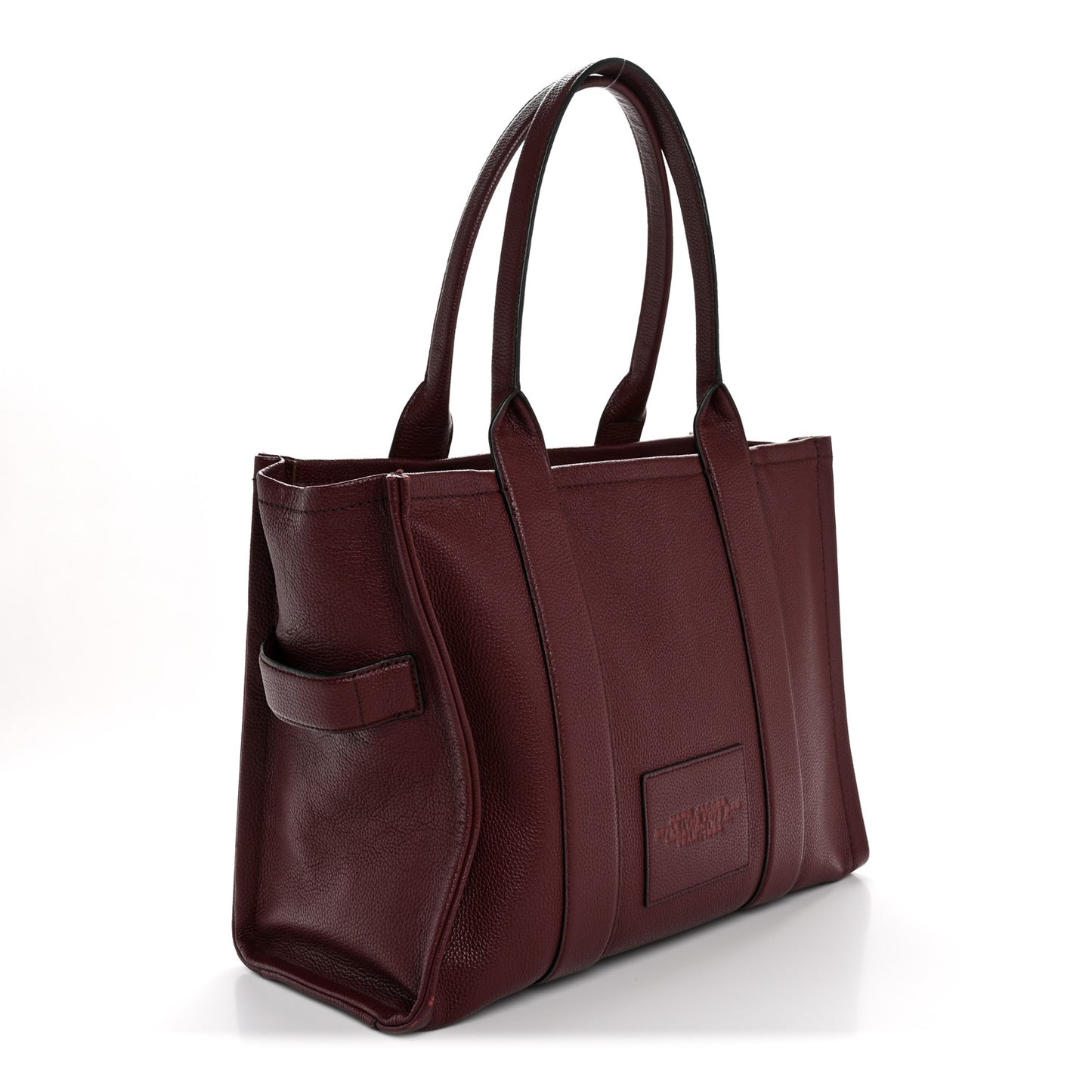 Grained Calfskin Large The Tote Bag Chianti