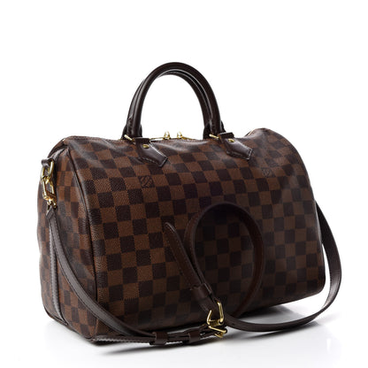 Louis Vuitton Damier Ebene Speedy Bandouliere 30 3 of 14