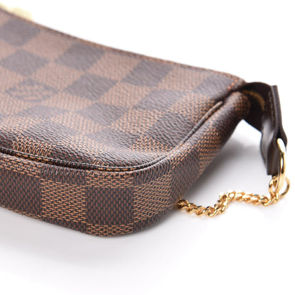 Louis Vuitton Damier Ebene Mini Pochette Accessories 9 of 10