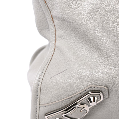 Balenciaga Chevre Silver Metallic Edge Hardware City Gris Glace 12 of 12