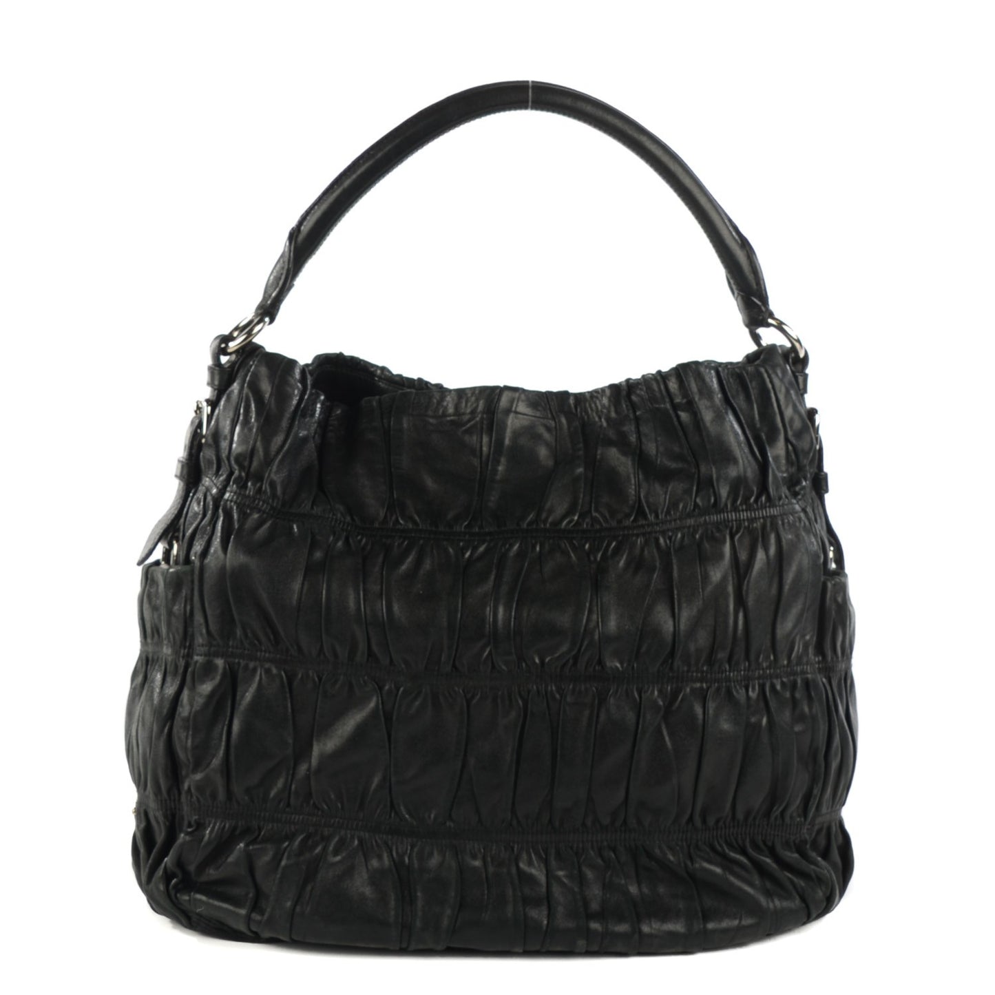Nappa Gaufre Hobo Nero Black
