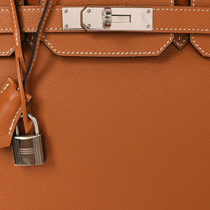 Hermes Epsom BIRKIN 30 Toffee 8 of 14