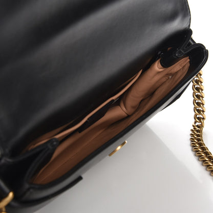 Gucci Nappa Pearl Studded Mini Queen Margaret Broadway Shoulder Bag Black 7 of 10