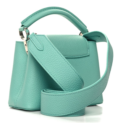 Louis Vuitton Taurillon Mini Capucines Miami Green 3 of 9