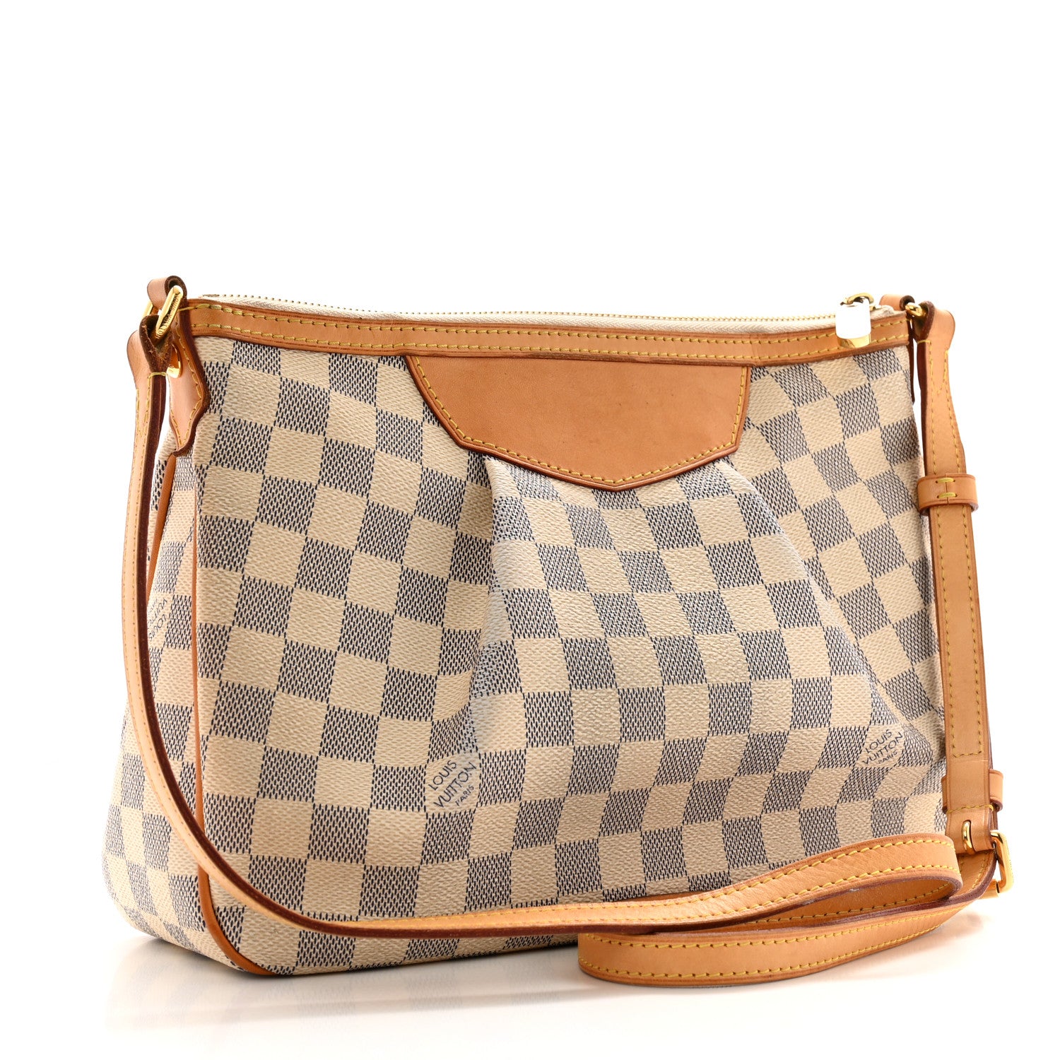 Louis Vuitton Damier Azur Siracusa PM 3 of 16