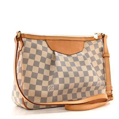 Louis Vuitton Damier Azur Siracusa PM 3 of 16