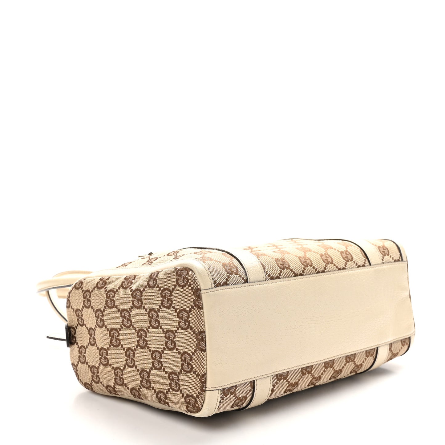 Monogram Small Abbey Boston Off White