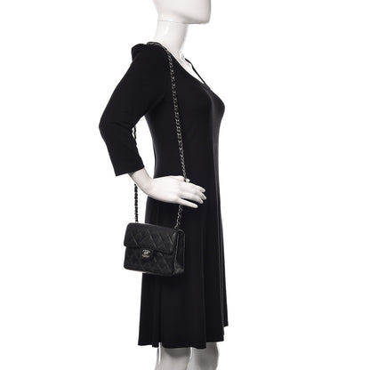 Chanel Caviar Quilted Mini Square Flap Black 2 of 12
