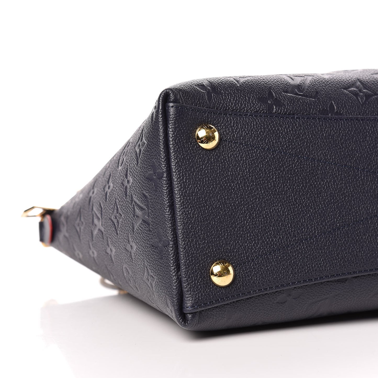 Empreinte V Tote MM Marine Rouge