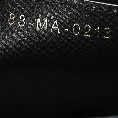 Christian Dior Grained Calfskin Saddle Bag With Strap Black 8 of 10