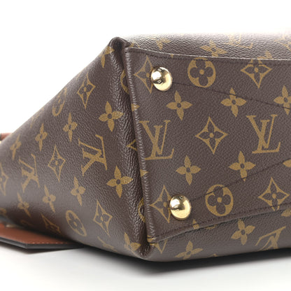 Louis Vuitton Monogram V Tote MM Black 8 of 10