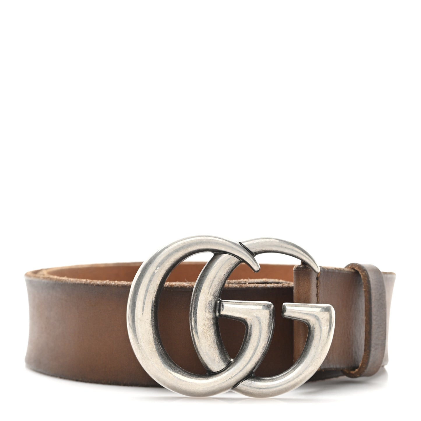 Faded Calfskin Double G 40mm Belt 85 34 Cuir