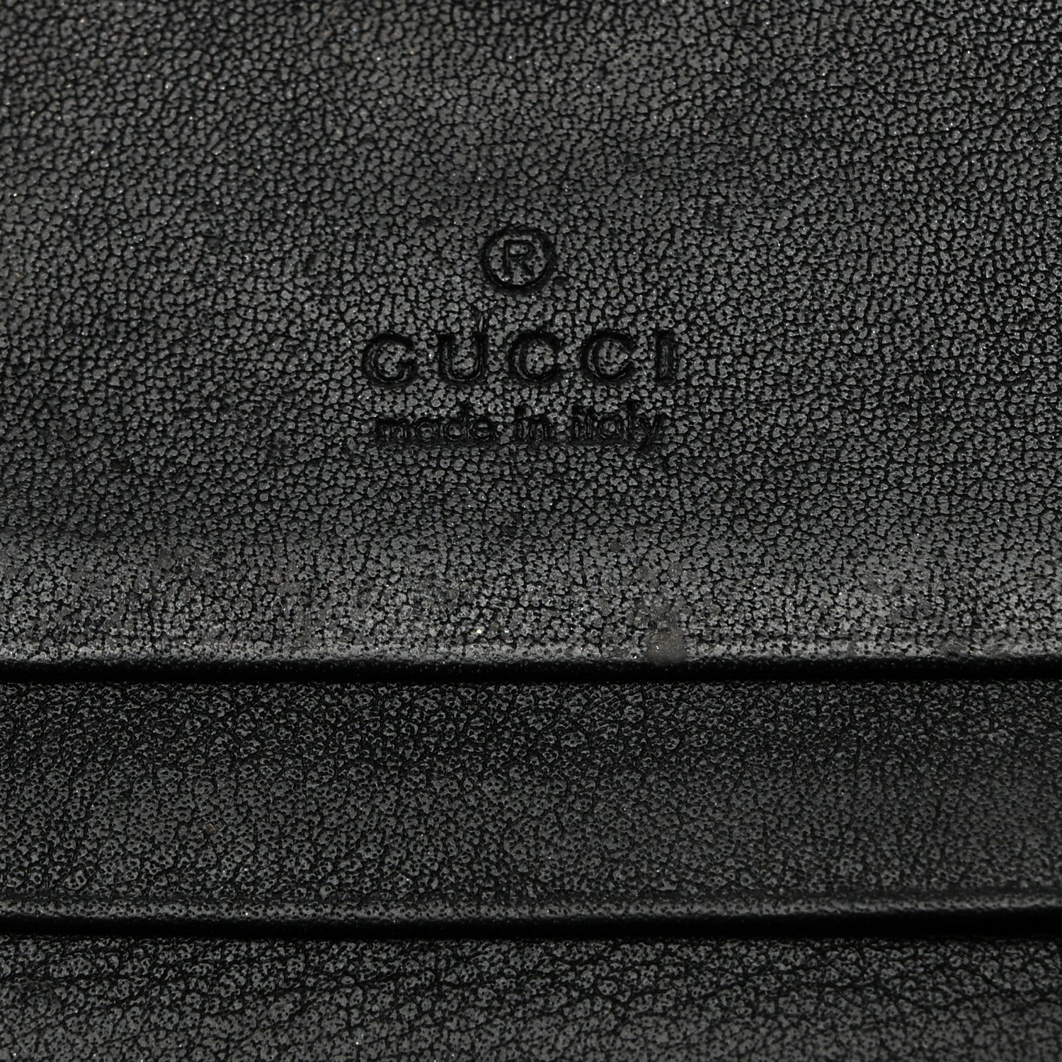 Gucci Calfskin Matelasse GG Marmont Card Case Black 6 of 8