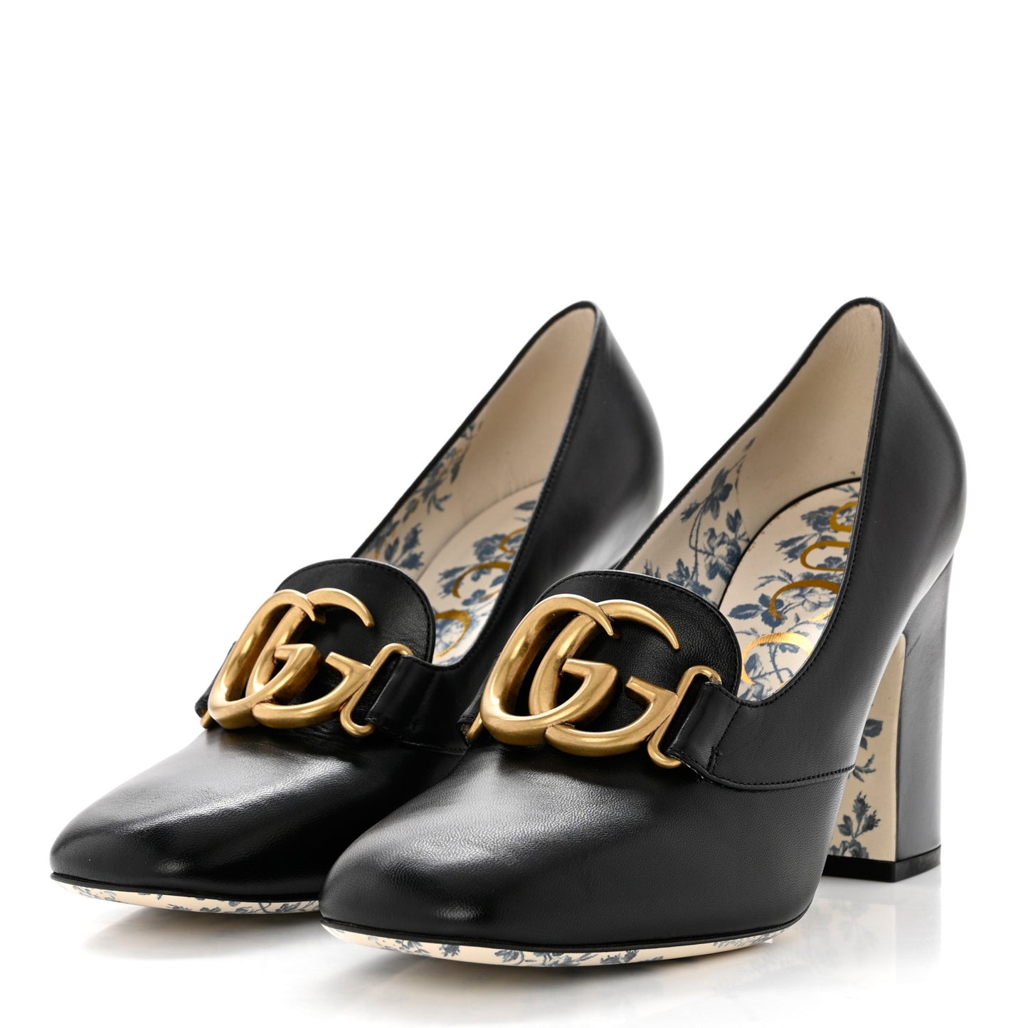 Malaga Kid GG Victoire 95mm Loafer Pumps 40 Black