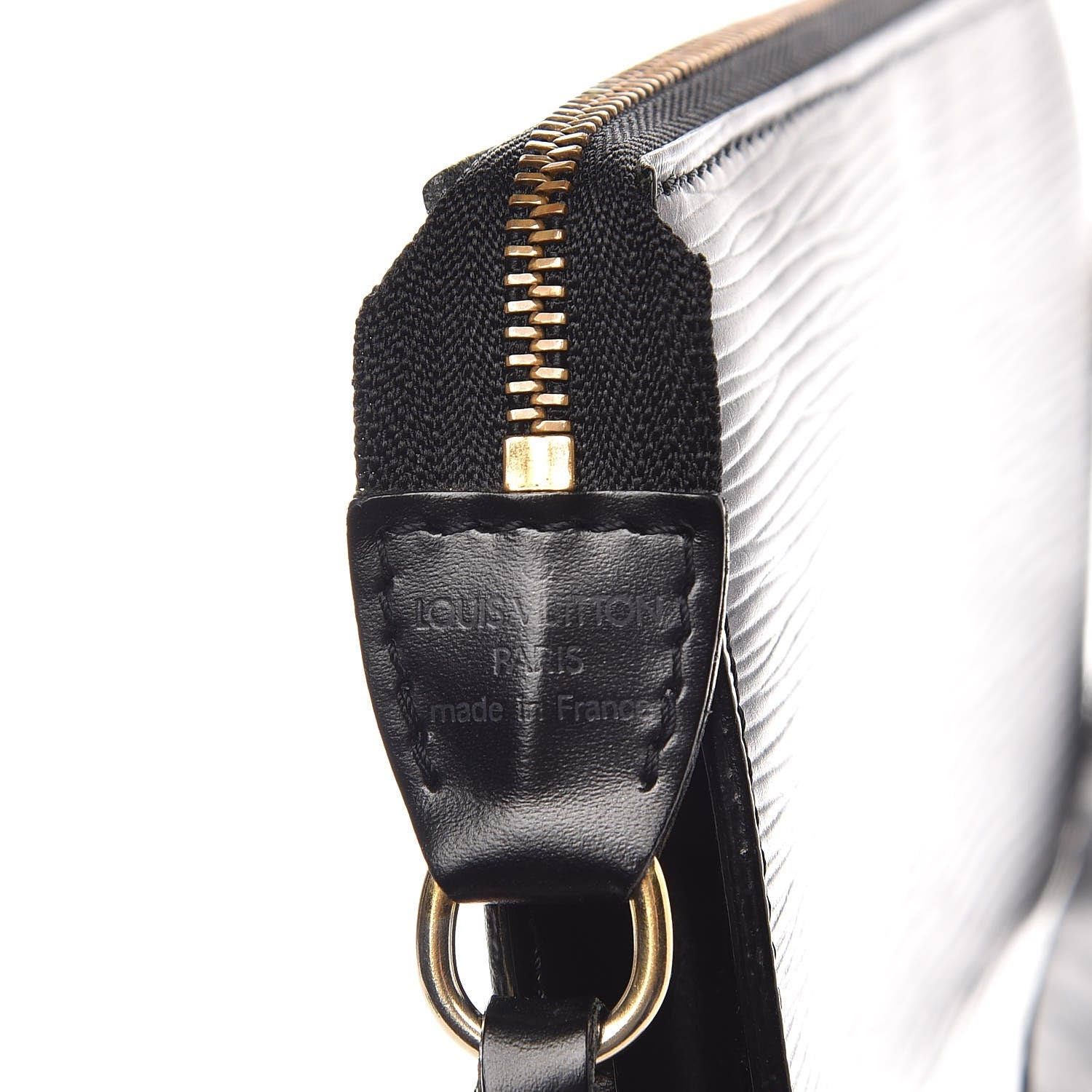 Louis Vuitton Epi Pochette Accessories 24 Black 6 of 9