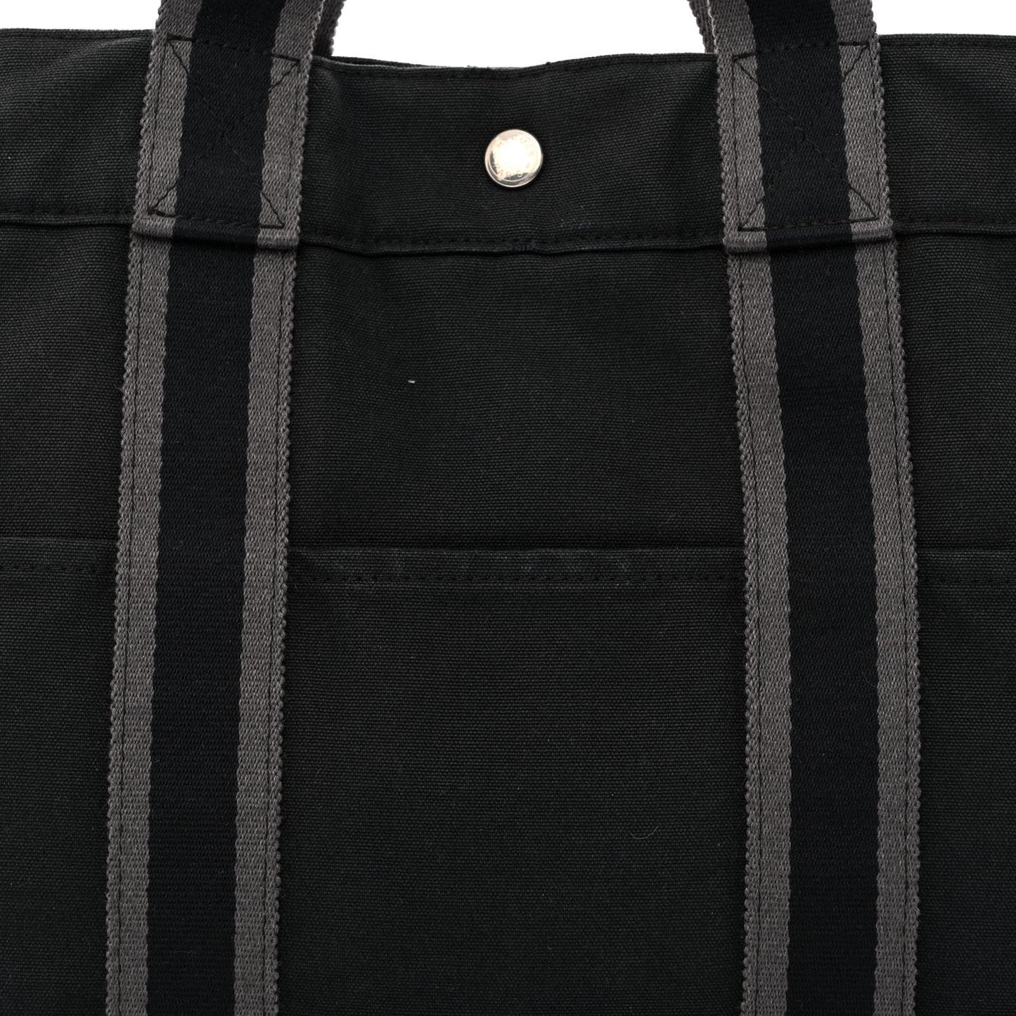 Canvas Herline MM Tote Black