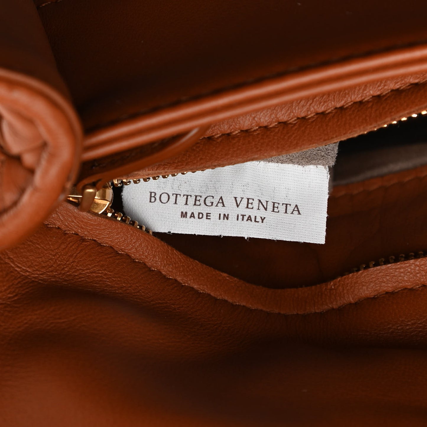 Nappa Intrecciato Small Olimpia Shoulder Bag Noce