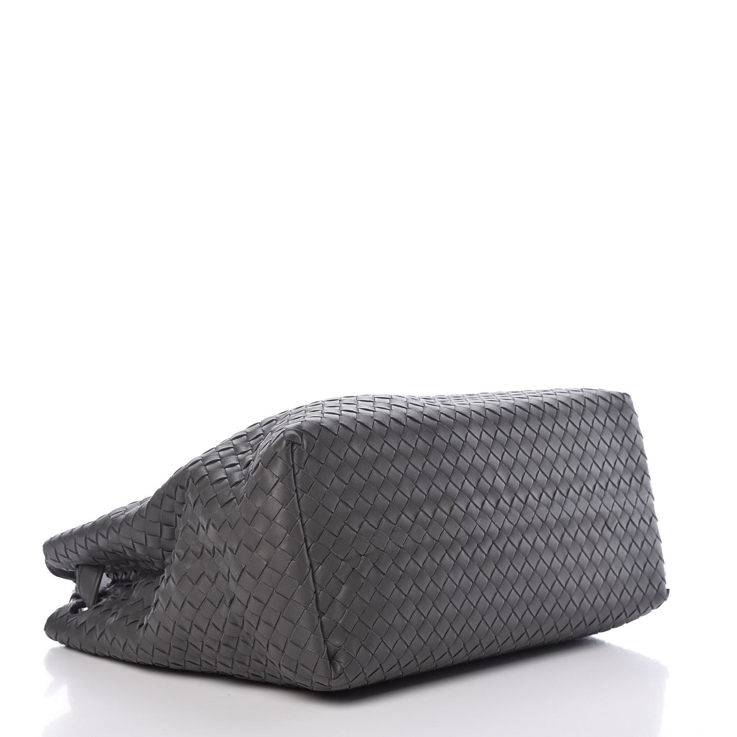 Bottega Veneta Nappa Intrecciato Garda Bag Grey 4 of 10
