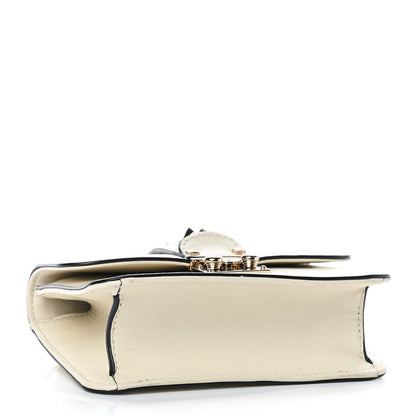 Valentino Garavani Vitello Mini Glam Lock Rockstud Flap White 4 of 8