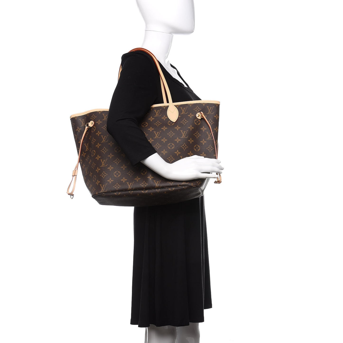 Monogram Neo Neverfull MM Pivoine