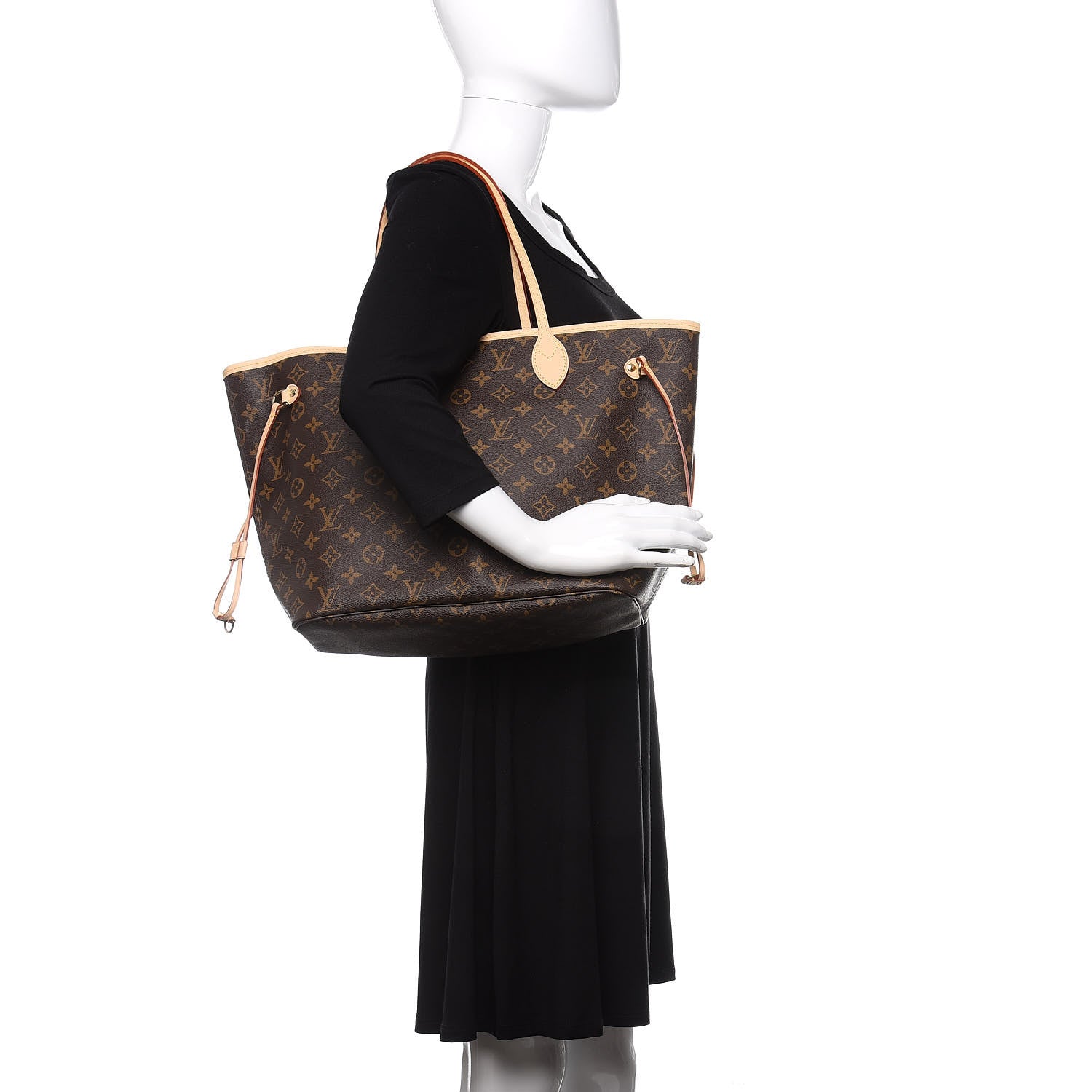 Louis Vuitton Monogram Neo Neverfull MM Pivoine 2 of 10