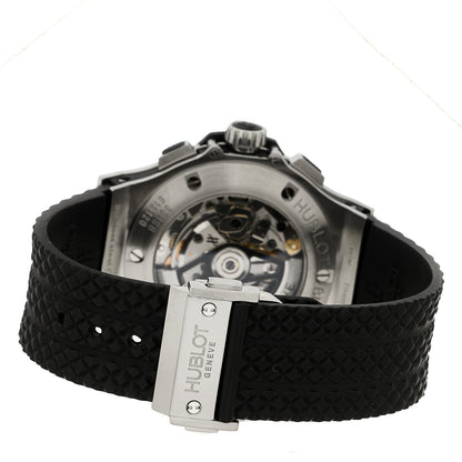 Hublot Stainless Steel Ceramic Rubber 44mm Big Bang Automatic Watch Black 301.SB.131.RX 3 of 5