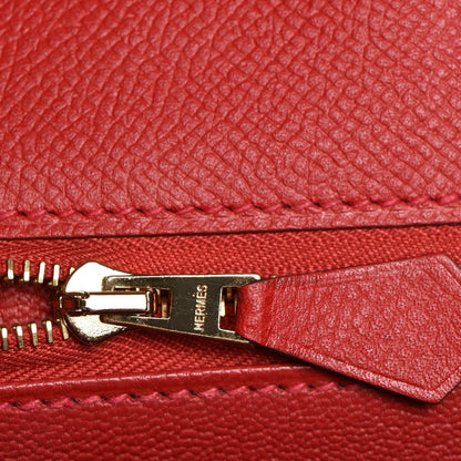 Hermes Epsom Kelly Sellier 32 Rouge Casaque 14 of 32