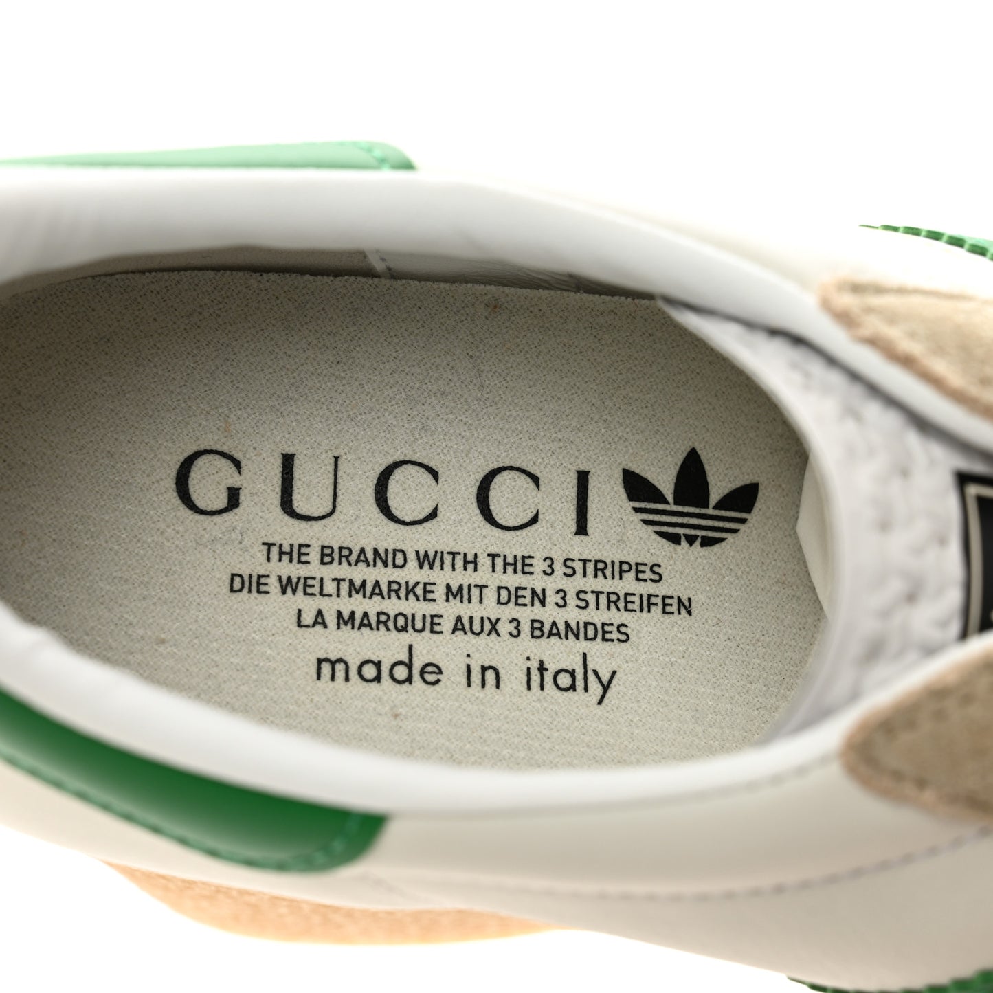 X ADIDAS Suede Madeira Gazelle Wedge Sneakers 40 Oatmeal White New Shamarock Hibiscus Red