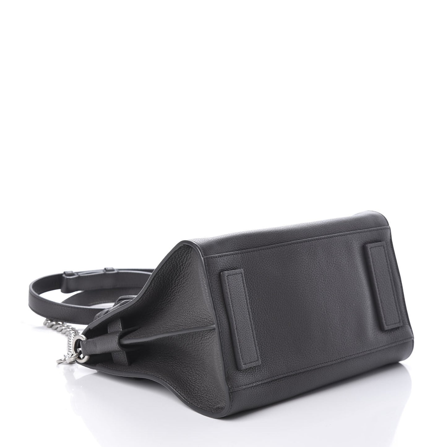 Grained Calfskin Baby Supple Sac De Jour Asphalt