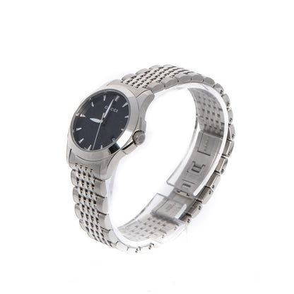 Gucci Stainless Steel 27mm G-Timeless Quartz Watch Black 3 of 8