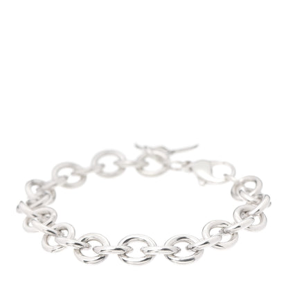 Tiffany Sterling Silver Heart Tag Charm Bracelet 3 of 5