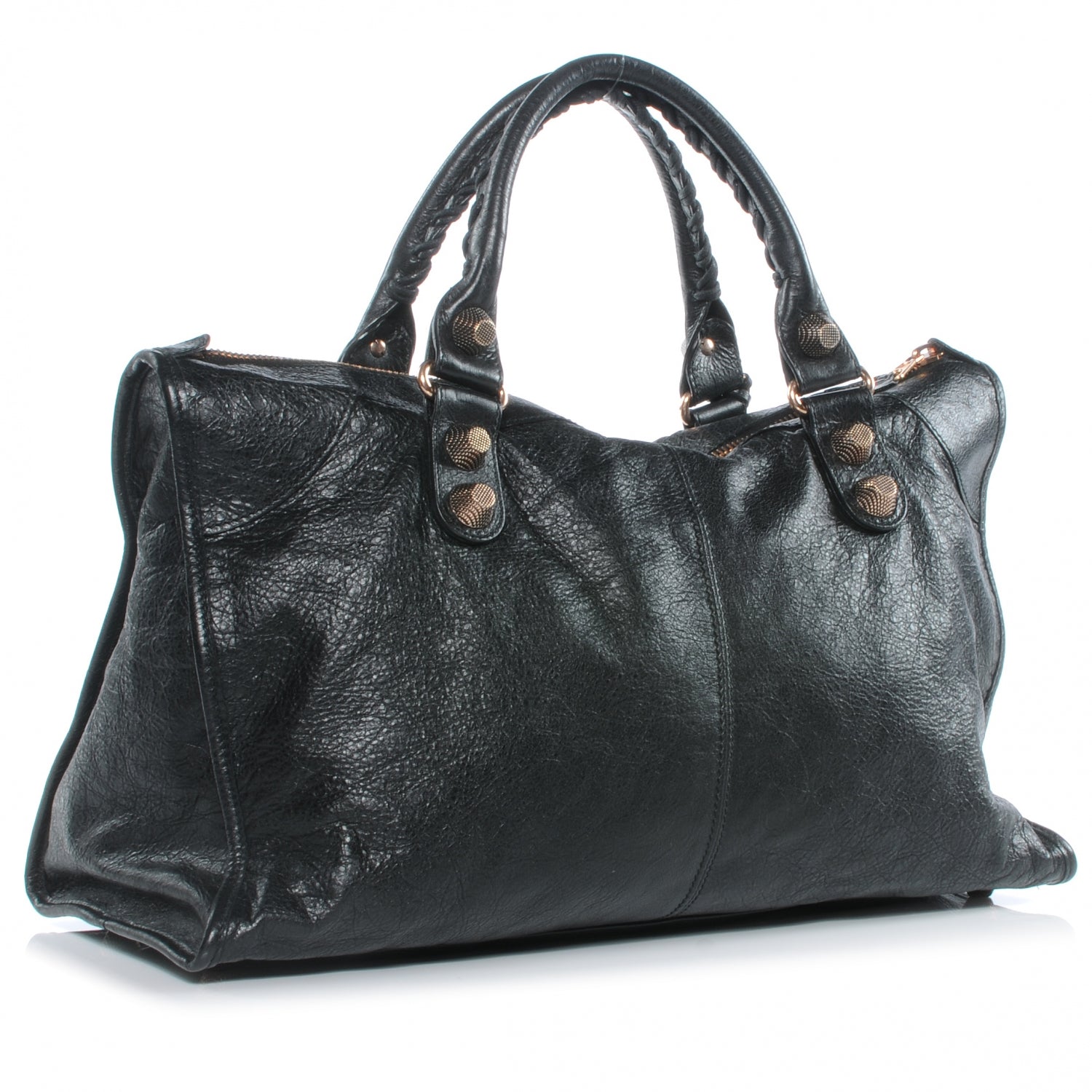 Balenciaga Agneau Giant 21 Rose Gold Hardware Work Black 3 of 9