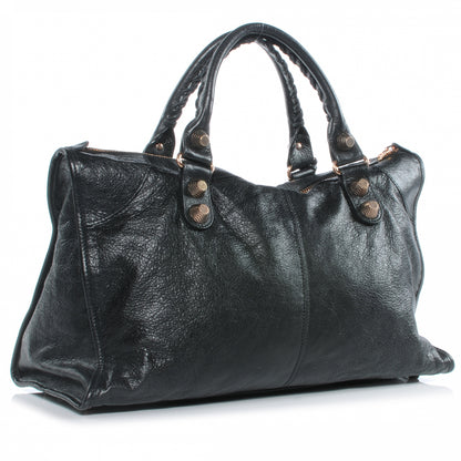 Balenciaga Agneau Giant 21 Rose Gold Hardware Work Black 3 of 9