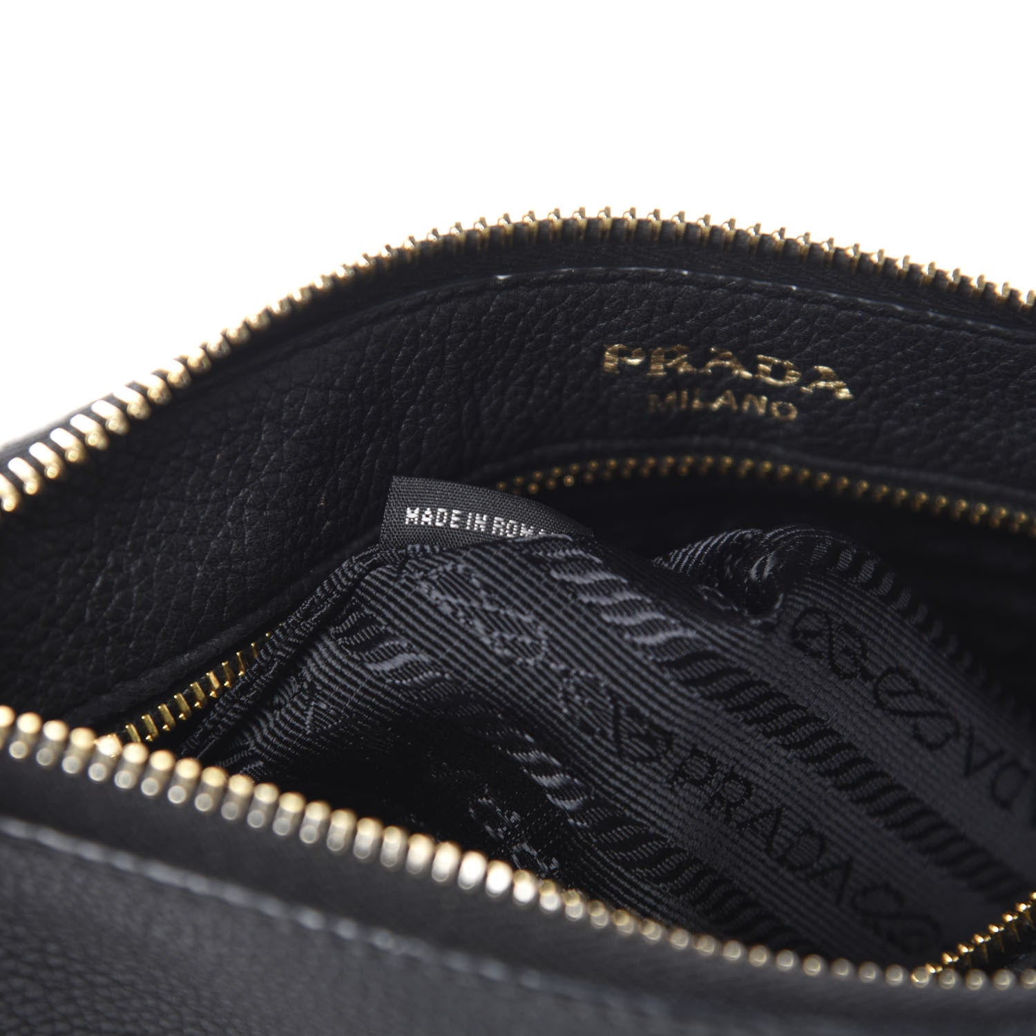 Prada Vitello Phenix Crossbody Bag Black 12 of 14