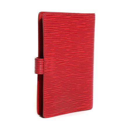 Louis Vuitton Epi Small Ring Agenda Cover Rouge 3 of 7