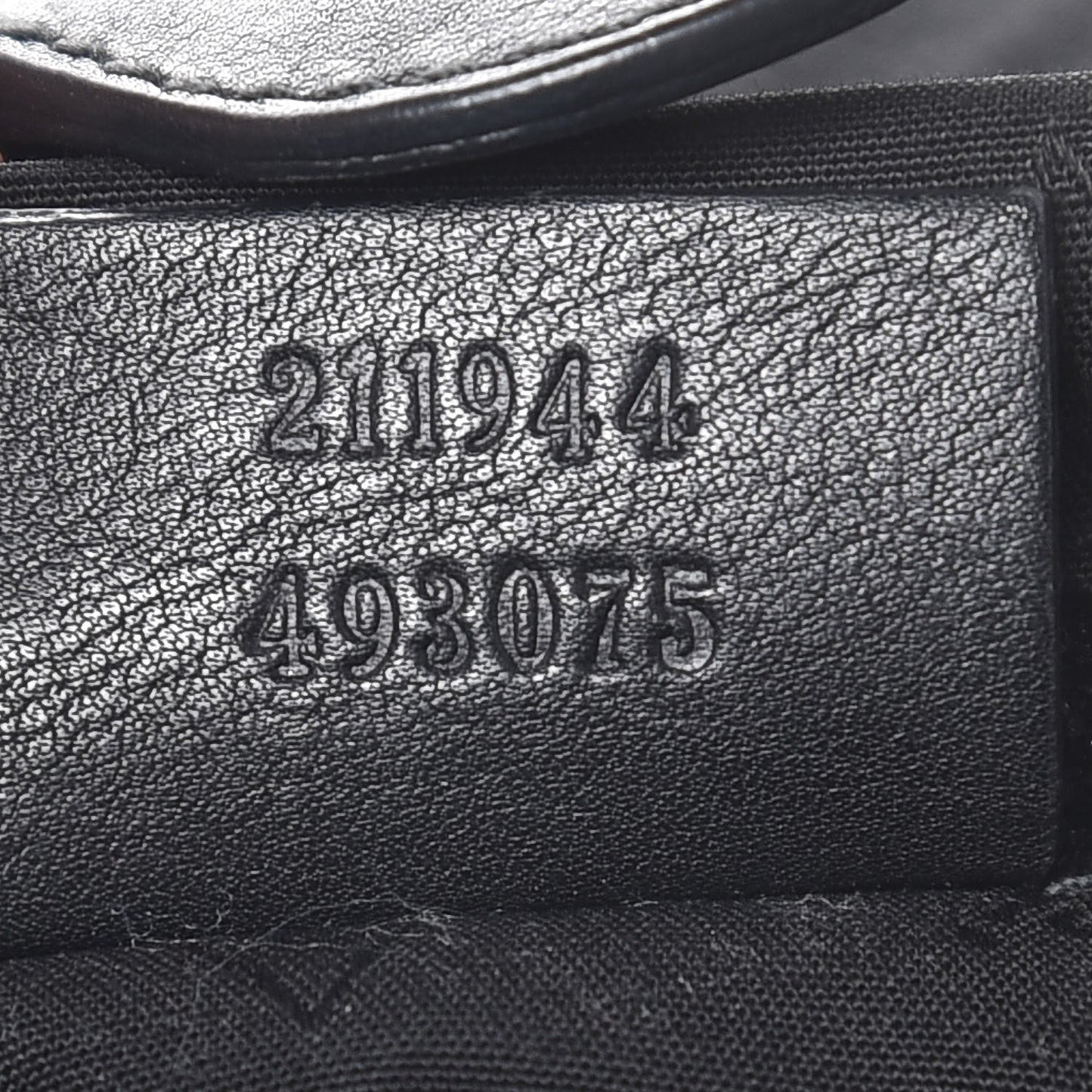 Guccissima Medium Sukey Tote Black