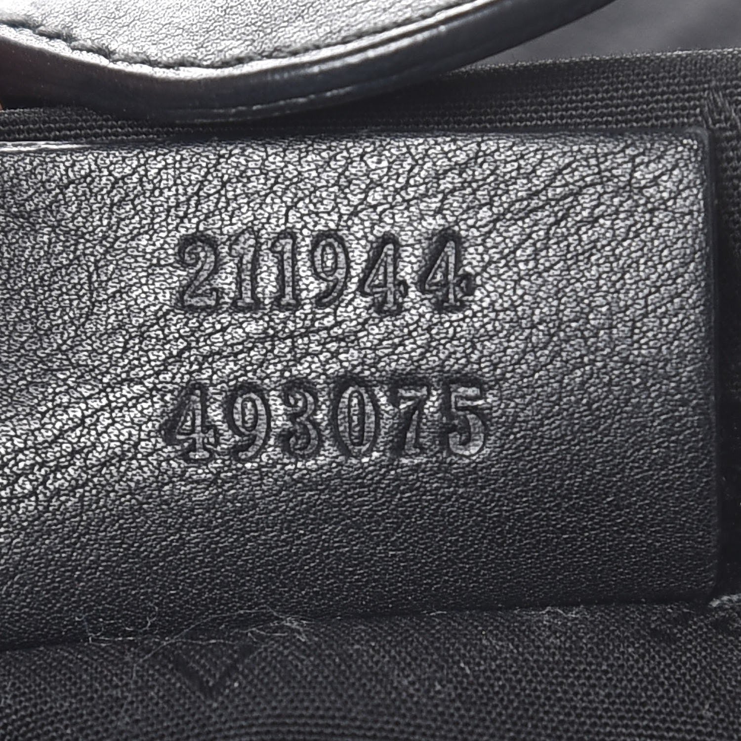 Gucci Guccissima Medium Sukey Tote Black 7 of 12