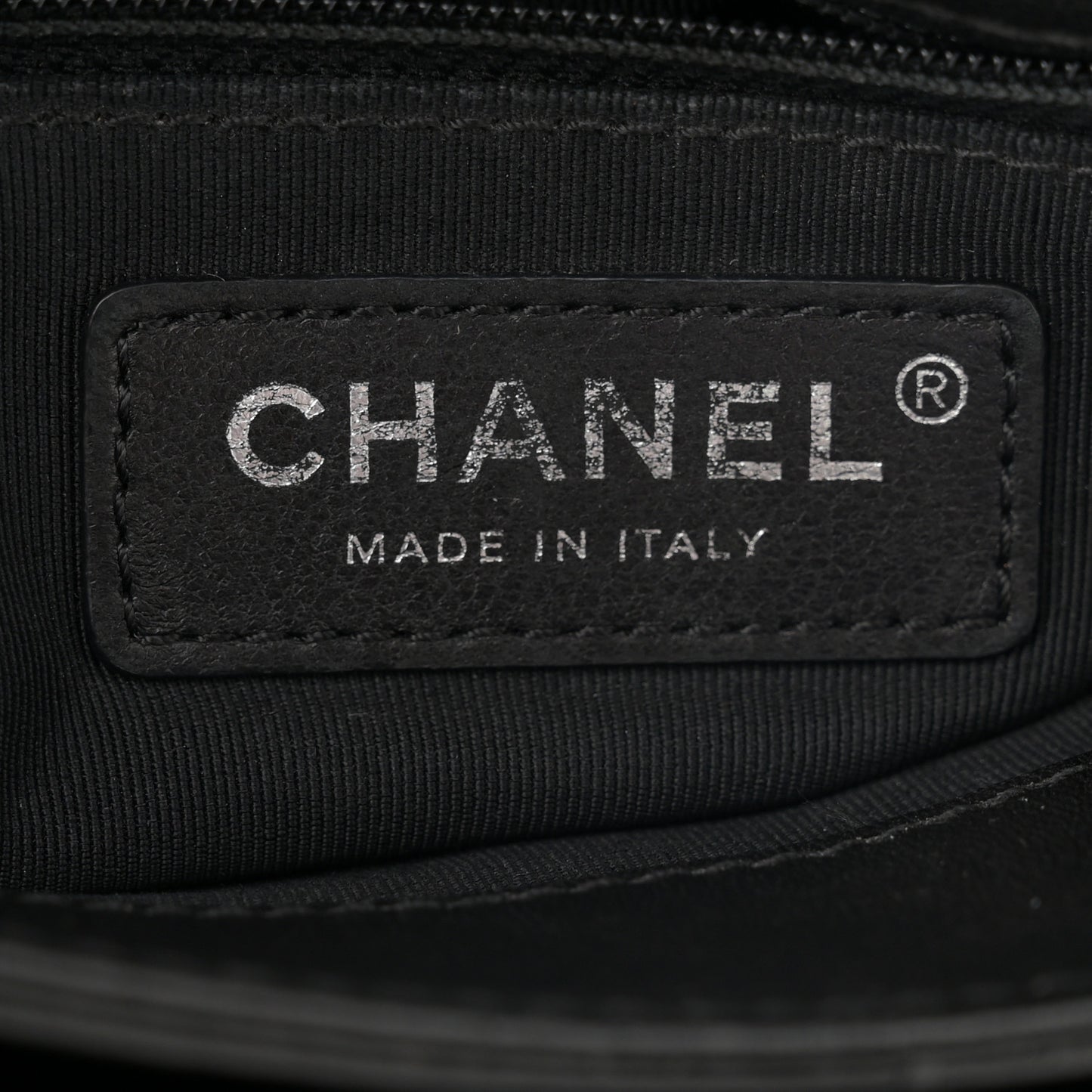 Patent Quilted Medium Rock In Rome Single Flap Black