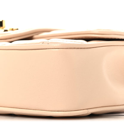 Chanel Lambskin Quilted Tab Mini Flap Beige 10 of 11