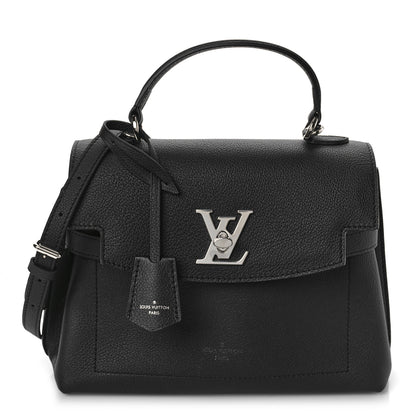 Louis Vuitton Calfskin Lockme Ever BB Black 1 of 8
