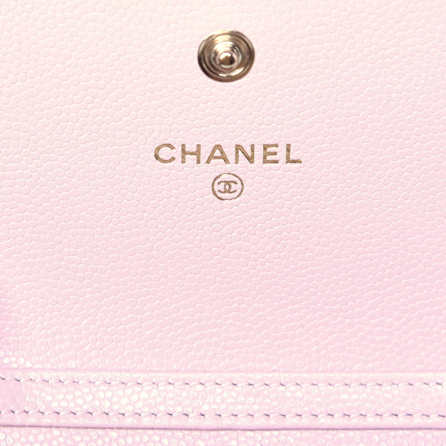 Chanel Caviar Quilted Coco Candy Card Holder On Chain Light Pink 6 of 9